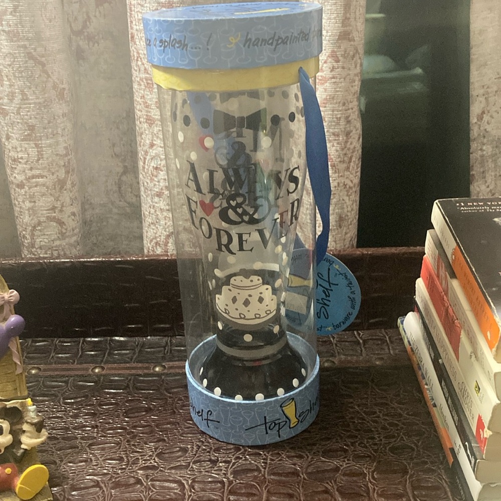 Splash Black and White Accent Vases